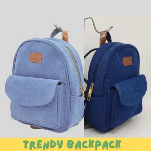 Denim Backpack