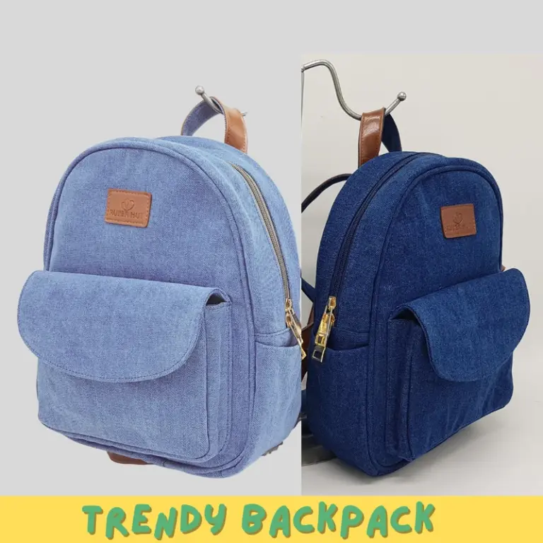 Denim Backpack