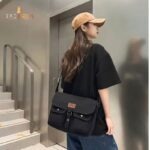 Rh-04 Denim Ladies Side bag black 1 - Image 3