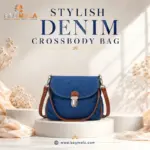 RH-07 Denim Charm Crossbody Bag - Image 5