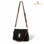 RH-07 Denim Charm Crossbody Bag - Image 4