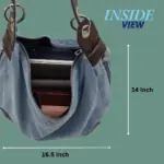 Rh-01 Denim Ladies Hand Bag - Image 5