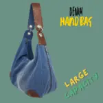 Rh-01 Denim Ladies Hand Bag - Image 8