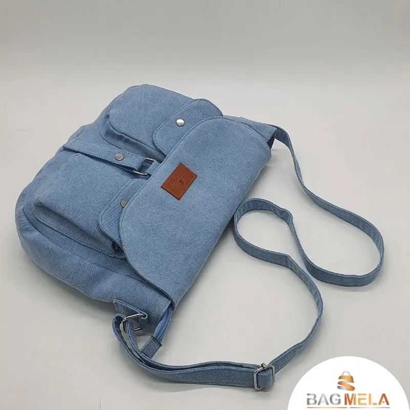 Rh-04  Denim Ladies Side bag - Image 5