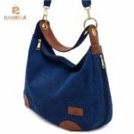 Rh-01 Dark Blue Denim Ladies Hand Bag